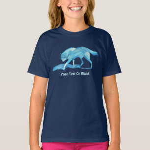 Camiseta Lobo azul
