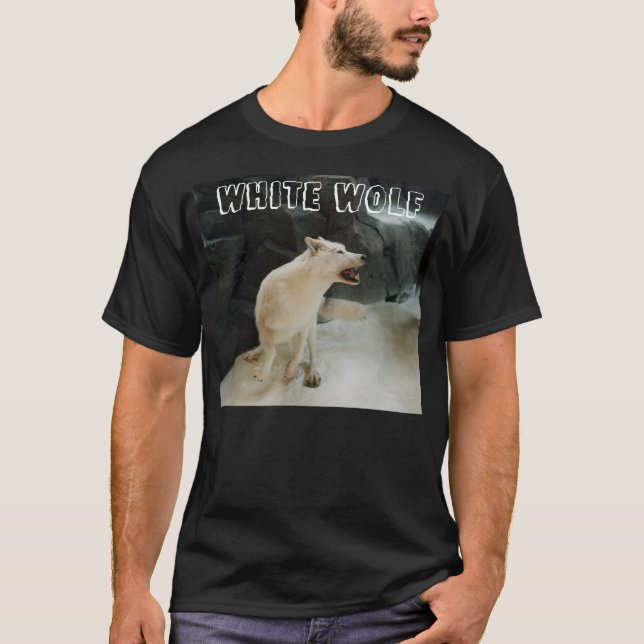 Camiseta Lobo blanco (Anverso)