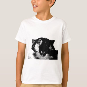 Camiseta Lobo blanco y negro