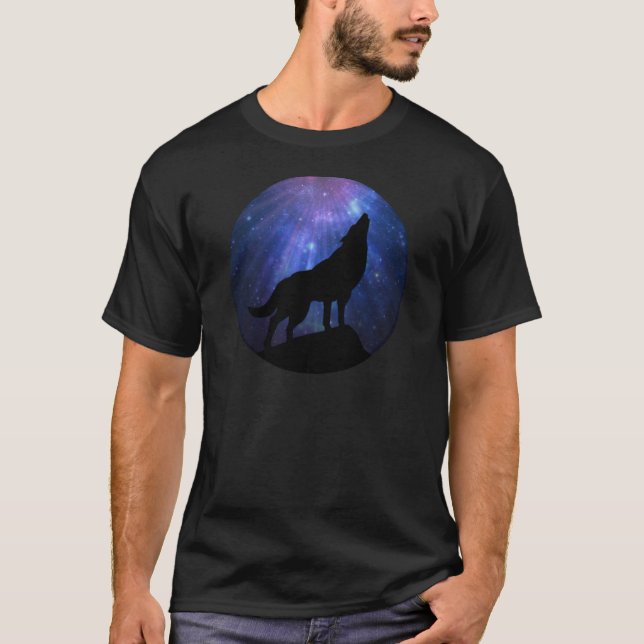 Camiseta Lobo Celeste (Anverso)