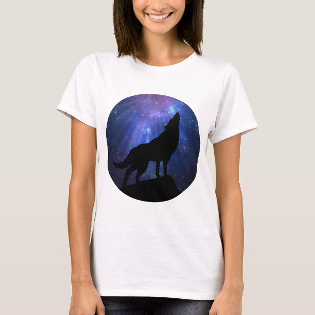 Camiseta Lobo Celestial (Anverso)
