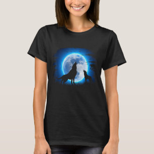 Camiseta Lobo De Alucinación Retro Bajo Una Bañera De Cache