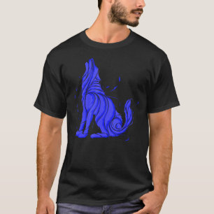 Camiseta Lobo de animales salvajes de la vida salvaje del l