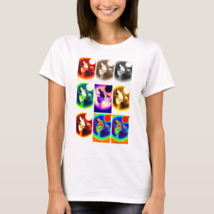 Camiseta Lobo de arte pop