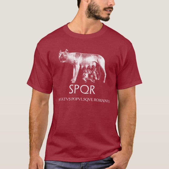 Camiseta Lobo de Capitoline (Anverso)