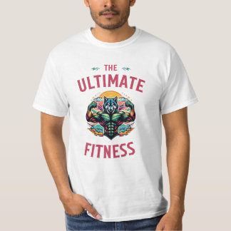 Camiseta lobo de fitness