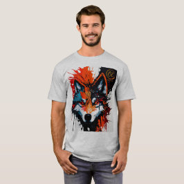 Camiseta Lobo de Fuego