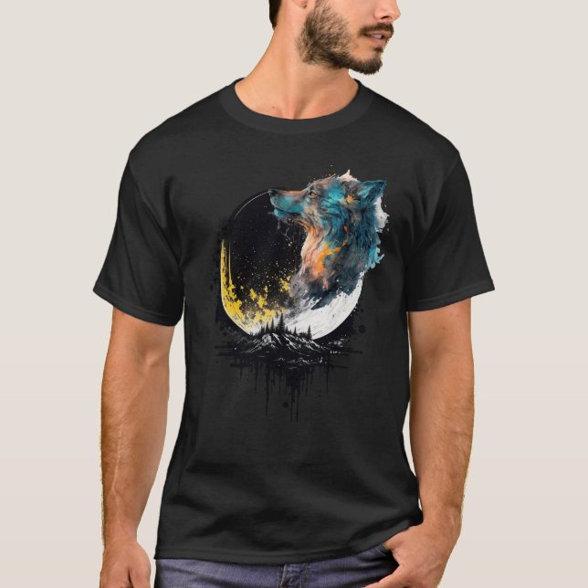 Camiseta Lobo de Fullmoon (Anverso)