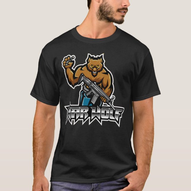 Camiseta Lobo de guerra (Anverso)