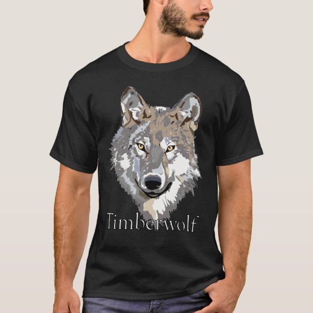 Camiseta Lobo de la madera (Anverso)