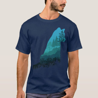 Camiseta Lobo de la madera 4