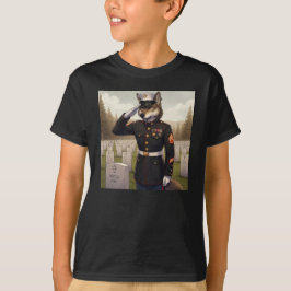 Camiseta Lobo de la Marina saludando