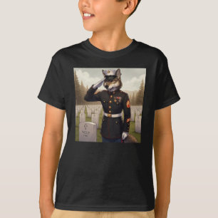 Camiseta Lobo de la Marina saludando