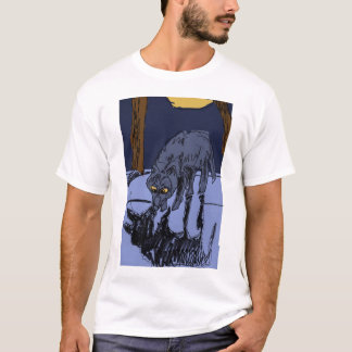 Camiseta lobo de la sombra y lobo del sol