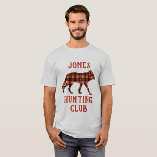 Camiseta Lobo de la yegua roja y negra