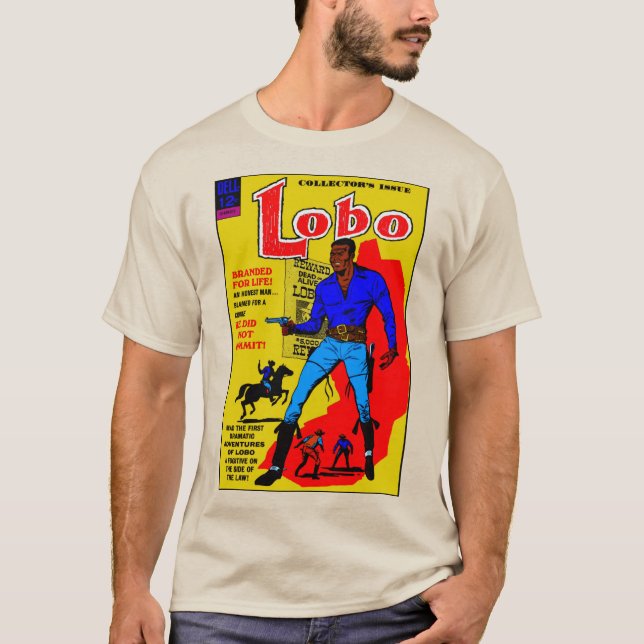 Camiseta LOBO de los años 60 (Anverso)