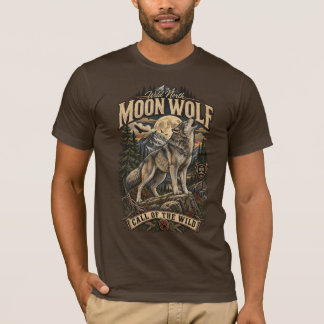 CAMISETA LOBO DE LUNA SALVAJE