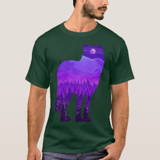 Camiseta Lobo de madera 3