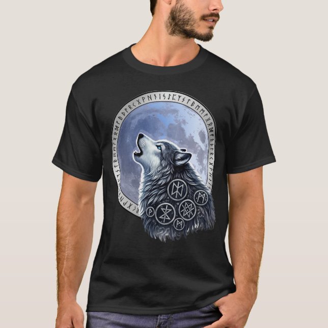 Camiseta Lobo de Odín (Anverso)