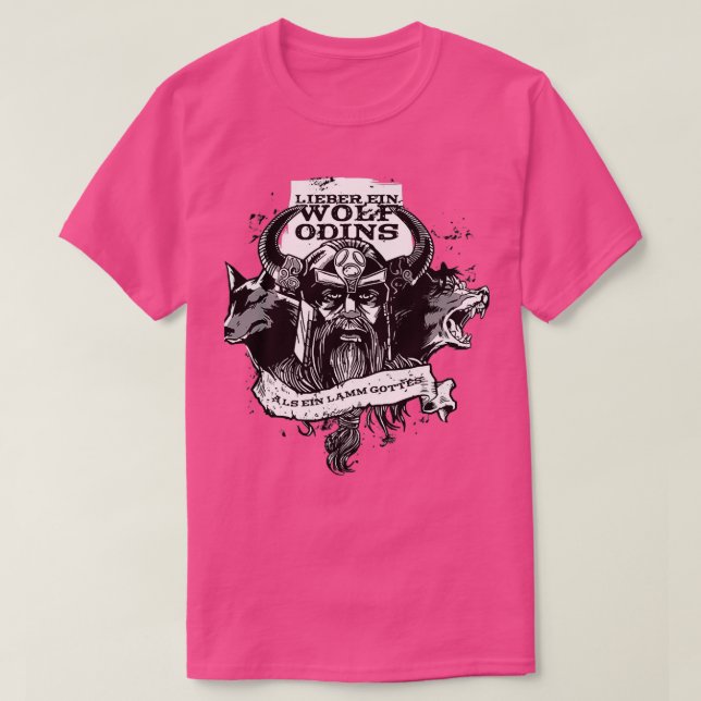 Camiseta Lobo de Odinx27 (Diseño del anverso)