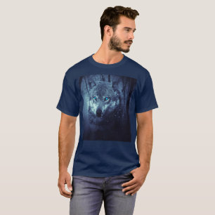 Camiseta Lobo de ojos azules