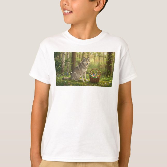 Camiseta Lobo de Pascua (Anverso)
