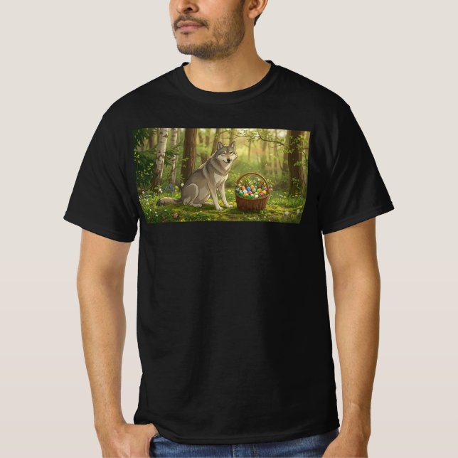 Camiseta Lobo de Pascua  (Anverso)
