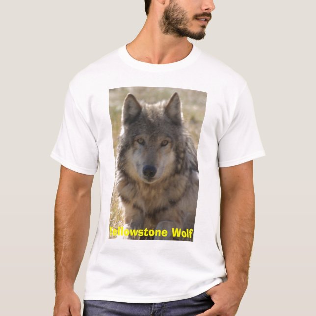 Camiseta Lobo de Yellowstone (Anverso)