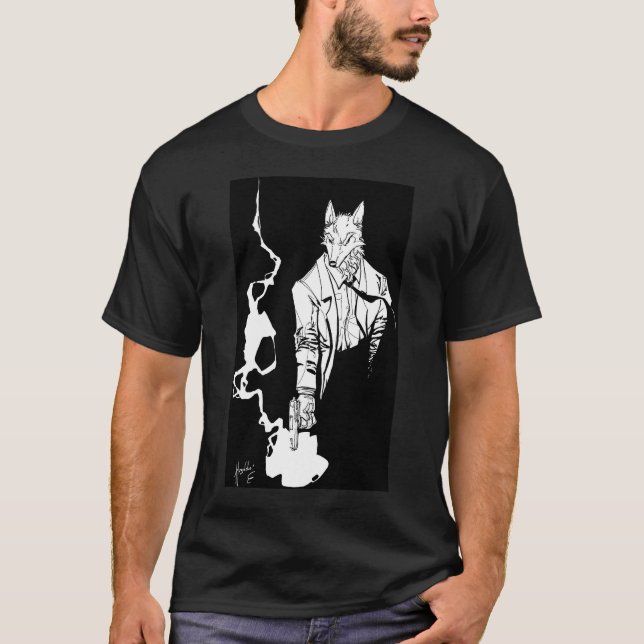 Camiseta Lobo del artillero (Anverso)