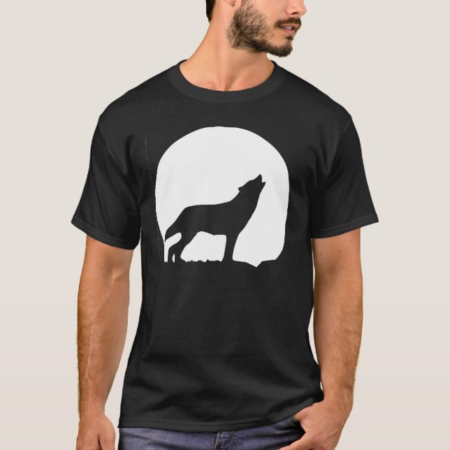 Camiseta lobo del grito (Anverso)