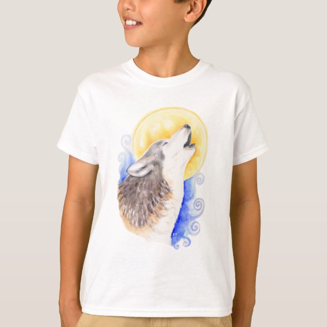 Camiseta Lobo del grito (Anverso)