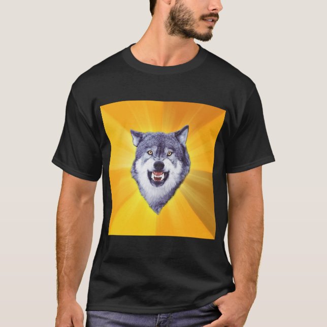 Camiseta Lobo del valor (Anverso)