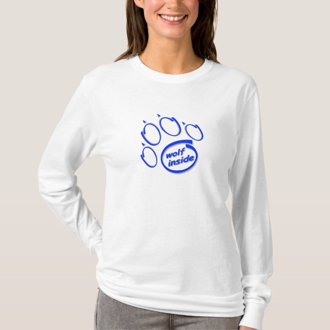 Camiseta Lobo dentro (Anverso)