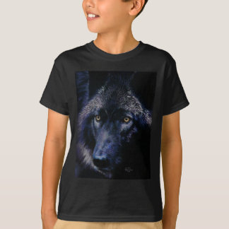 Camiseta Lobo en el claro de luna (a)