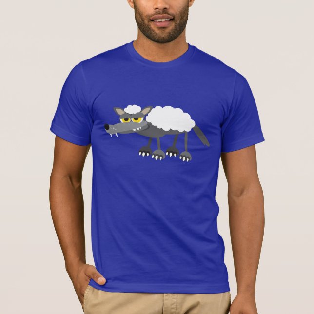 Camiseta Lobo en la ropa de la oveja (Anverso)