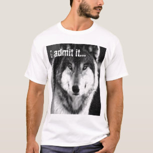 Camiseta Lobo en la ropa del lobo