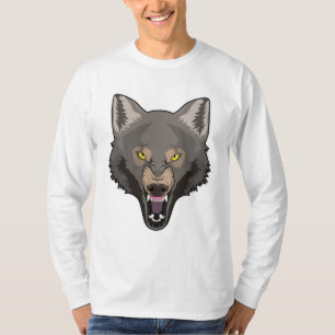 Camiseta Lobo enojado