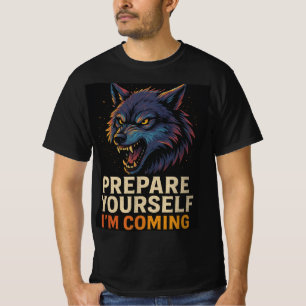 Camiseta Lobo Enojado
