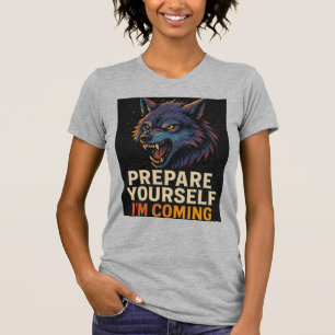Camiseta Lobo Enojado