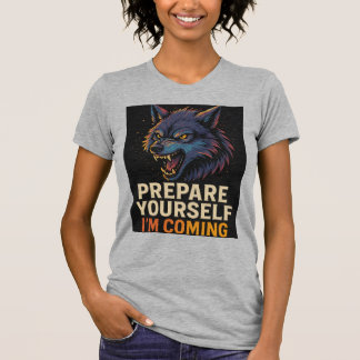Camiseta Lobo Enojado