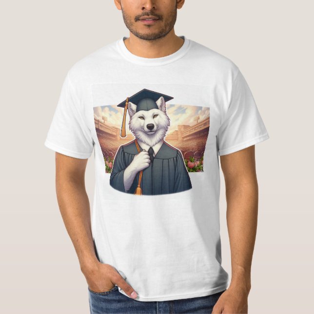 Camiseta Lobo Graduado (Anverso)
