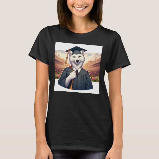 Camiseta Lobo Graduado (Anverso)