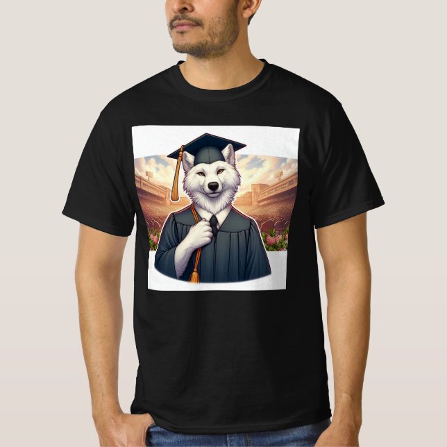 Camiseta Lobo Graduado (Anverso)
