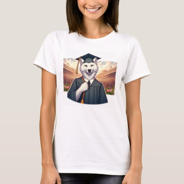 Camiseta Lobo Graduado (Anverso)