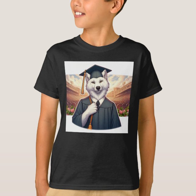 Camiseta Lobo Graduado (Anverso)