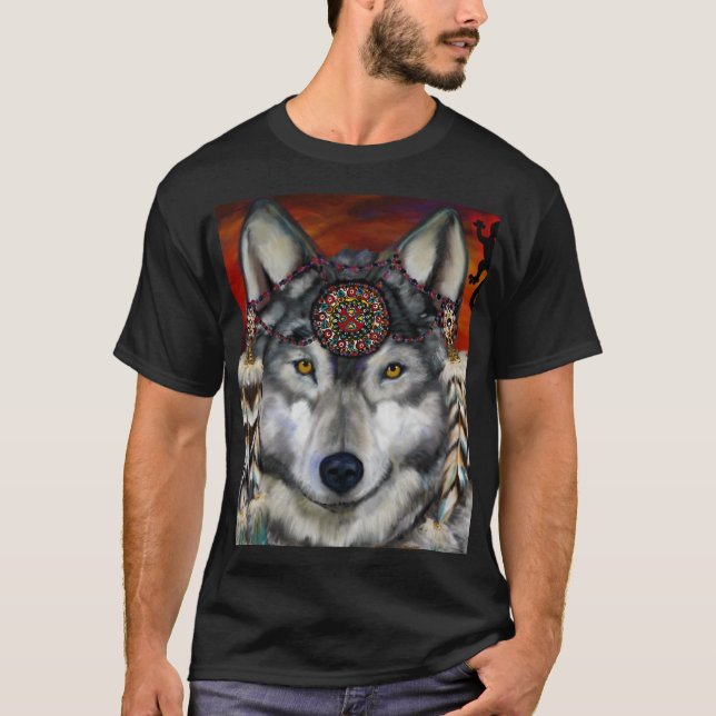 Camiseta Lobo Gris (Anverso)