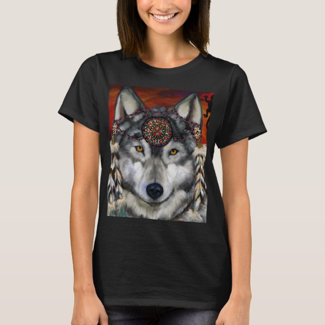Camiseta Lobo Gris (Anverso)