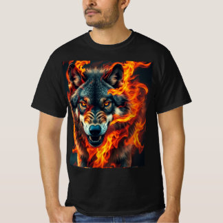 Camiseta Lobo guerreiro