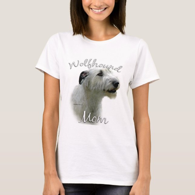 Camiseta Lobo irlandés Mamá 2 (Anverso)
