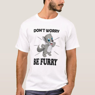 Camiseta Lobo lindo dice que no te preocupes si eres animal